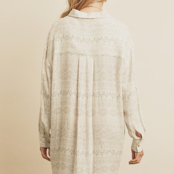 NWT Oversized shirt dress - Picture 12 of 12